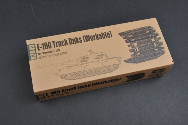 Trumpeter E-100 Track links, Zubehör - Bild 1