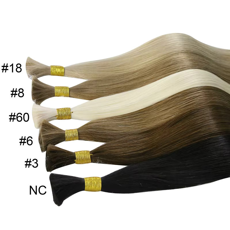 Addbeauty Echthaarverlängerung, brasilianisches Remy-Echthaar, 72 cm, 100 g, Unisex - Bild 3