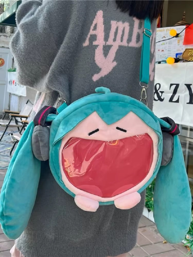 Bandai Hatsune Miku Rucksack, Plüsch, Anime Mädchen - Bild 2
