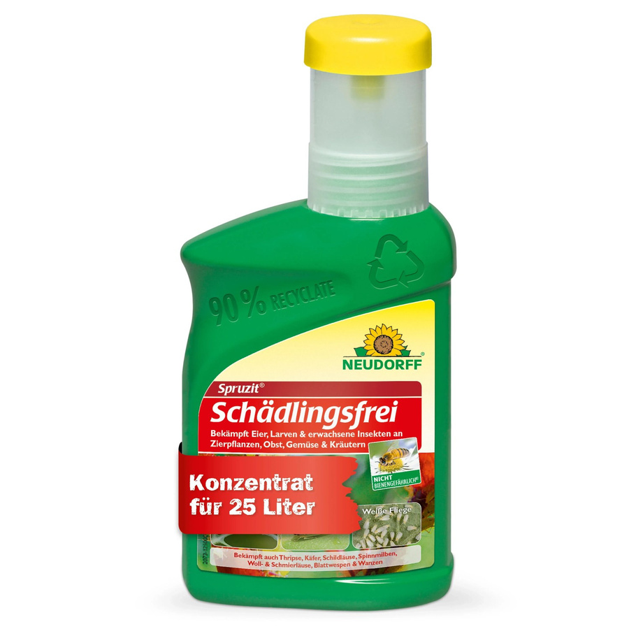 Neudorff Spruzit Schädlingsfrei Insektenspray mit Pyrethrin für Zierpflanzen, Gemüse und Kräuter, 250 ml - Bild 2