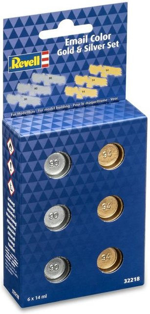 Revell Email Color, Gold & Silver Set, 6-teiliges Set - Bild 1