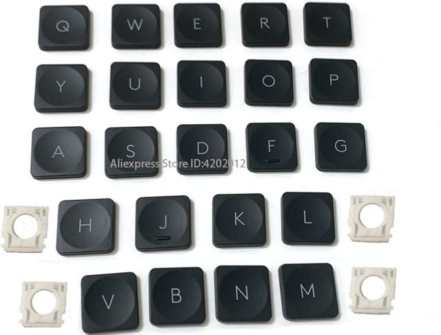 Logitech Craft MX Ersatztasten und Clips in Grau und Schwarz für Laptop-Tastatur-Schlüssel und Scharniere - Bild 1