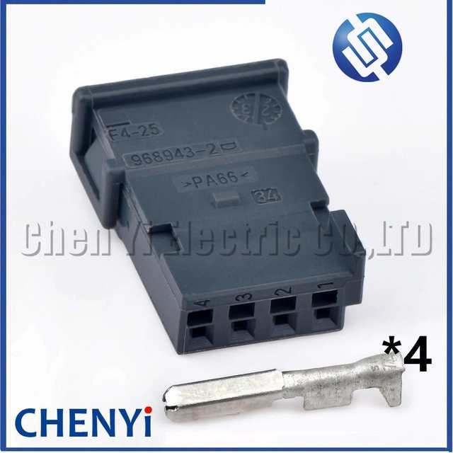 4-poliger Kfz-Stecker Kabelbaumstecker 968943-2 für GM von yuyi - Bild 1