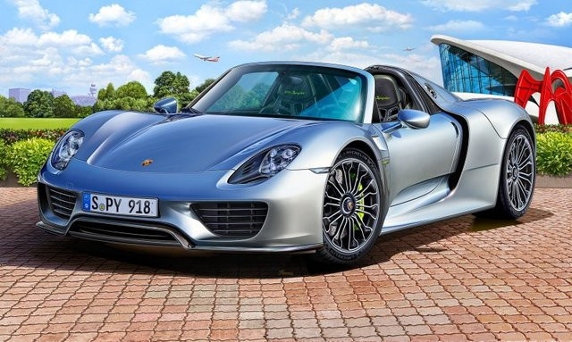 Revell Porsche 918 Spyder, Modellbausatz, Maßstab 1:24, ab 10 Jahren - Bild 5