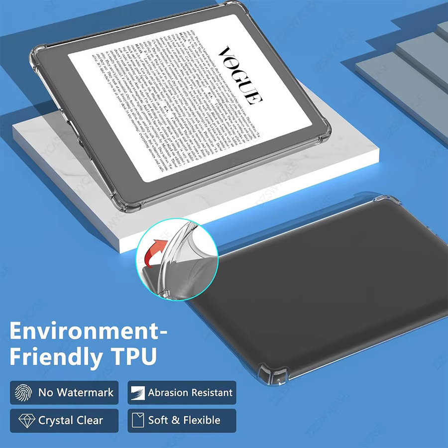 DZSWYCASE Transparente Schutzhülle für Kindle 11. und 10. Generation sowie Kindle Paperwhite 6 5 4 3 2 1, ultradünnes TPU-Softcover - Bild 4