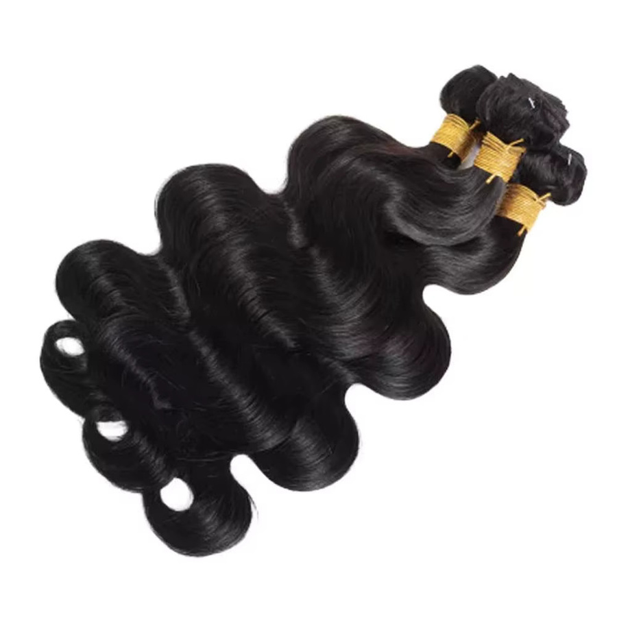 MIHUGASS Body Wave Haarbündel, Brasilianisches Echthaar, 38-40 Zoll - Bild 3