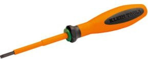 Klein Tools VDE Torx Schraubendreher T15 Schwarz Orange 75mm - Bild 1