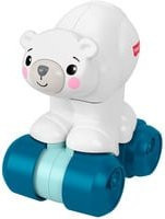 Fisher-Price Eisbär Aktivitätskrabbelspielzeug aus Stoff für Babys - Bild 1