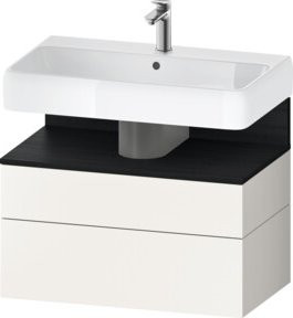 Duravit Waschtischunterschrank Qatego in Weiß, Wandhängend, B/T/H: 79 x 47 x 59 cm - Bild 1