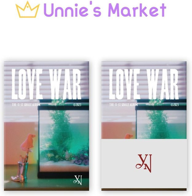 YENA - Love War POCA Ver. Album in Grau und Multicolour - Bild 1