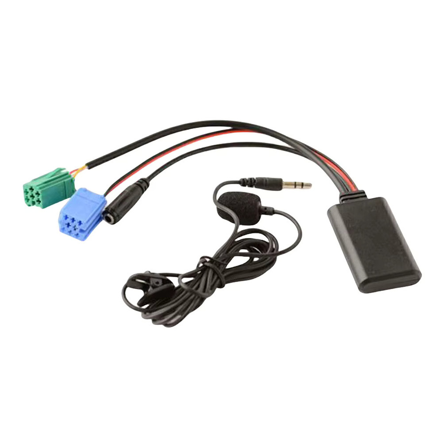 VODOOL Bluetooth Audio Adapter für Renault Laguna mit AUX IN und 3,5 mm Jack, Schwarz - Bild 4