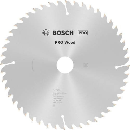 Bosch Optiline Wood Kreissägeblatt für Handkreissägen mit 48 Zähnen, Durchmesser: 230 mm, Bohrung: 30 mm - Bild 1
