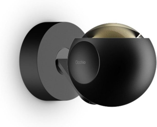 Occhio io 3d pico up C LED-Wand- und Deckenleuchte in Schwarz matt mit dimmbarer warmweißer Beleuchtung (2700K) - Bild 1