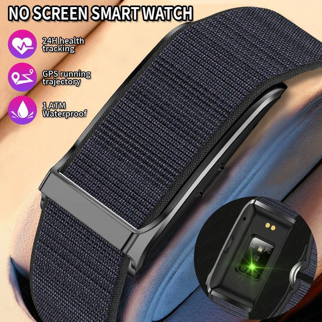 ChiBear Smartwatch, Blau, Herren, 1 ATM, Rechteckig - Bild 1