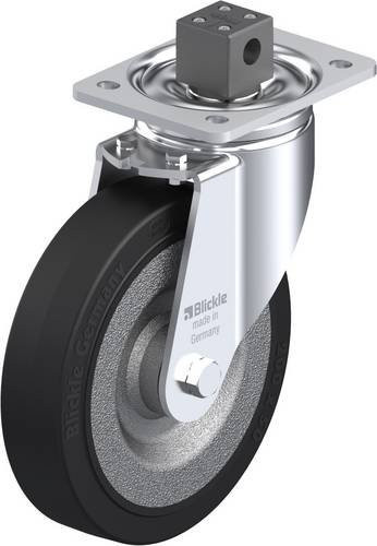 Blickle Lenkrolle 752159 LH-SE 200K-CS13 mit Feststeller, Rad-Durchmesser: 20 cm, Tragfähigkeit: 600 kg - Bild 1