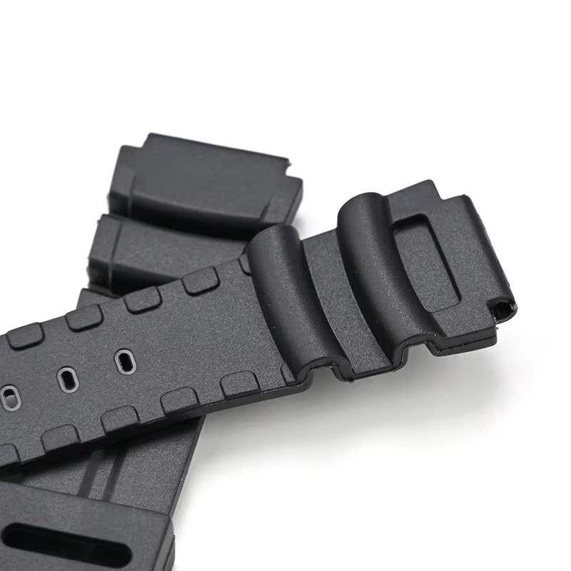 Casio Uhrenarmband Kautschuk, Schwarz, Unisex - Bild 2