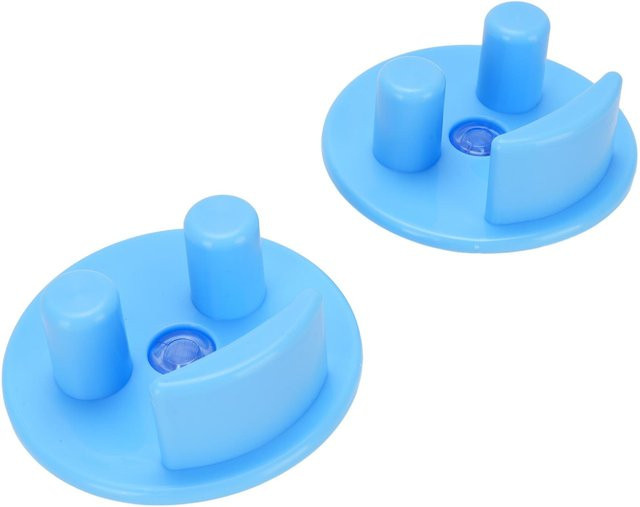 Koogeelife Schwammhalter mit Saugnapf und Selbstklebefunktion für Küche und Bad, Blau - Bild 1