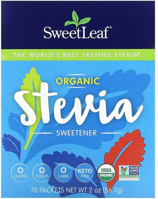 SweetLeaf Bio-Stevia-Süßstoff 70 x 0,81 g (56,7 g) - Bild 1