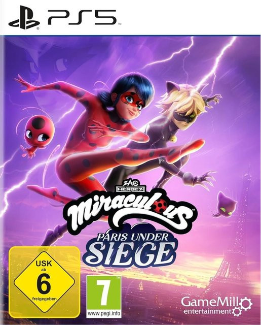 Miraculous - Paris Under Siege Action-Adventure von GameMill Ent in Multicolor - Bild 1