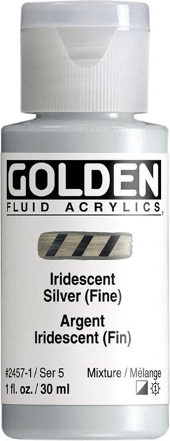 Golden Fluid Acrylfarbe Golden Acrylics in Gold und Silber - Bild 1