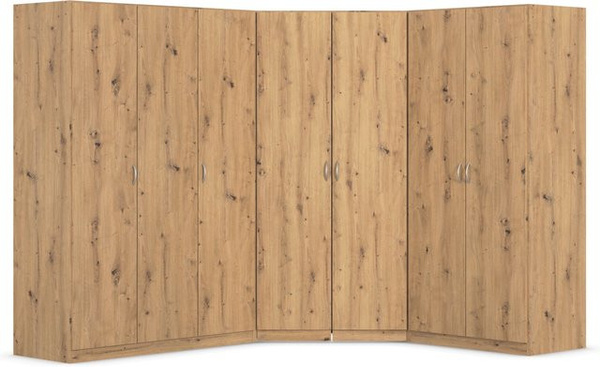 RAUCH BLUE Eckschrank Case in Eiche Artisan, braun