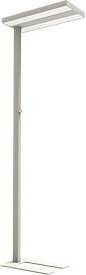 LED-Stehleuchte Dotlux Assist 2.0 in Silber, stufenlos dimmbar, B/T/H: 28,8 x 61,0 x 196,8 cm - Bild 1