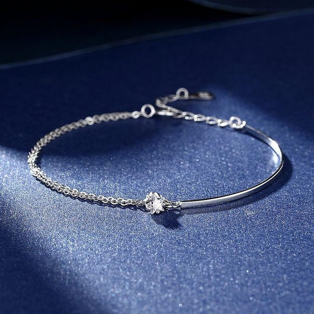 Lucky Star Jewelry Armband, 999 Silber, Zirkonia, Damen - Bild 1