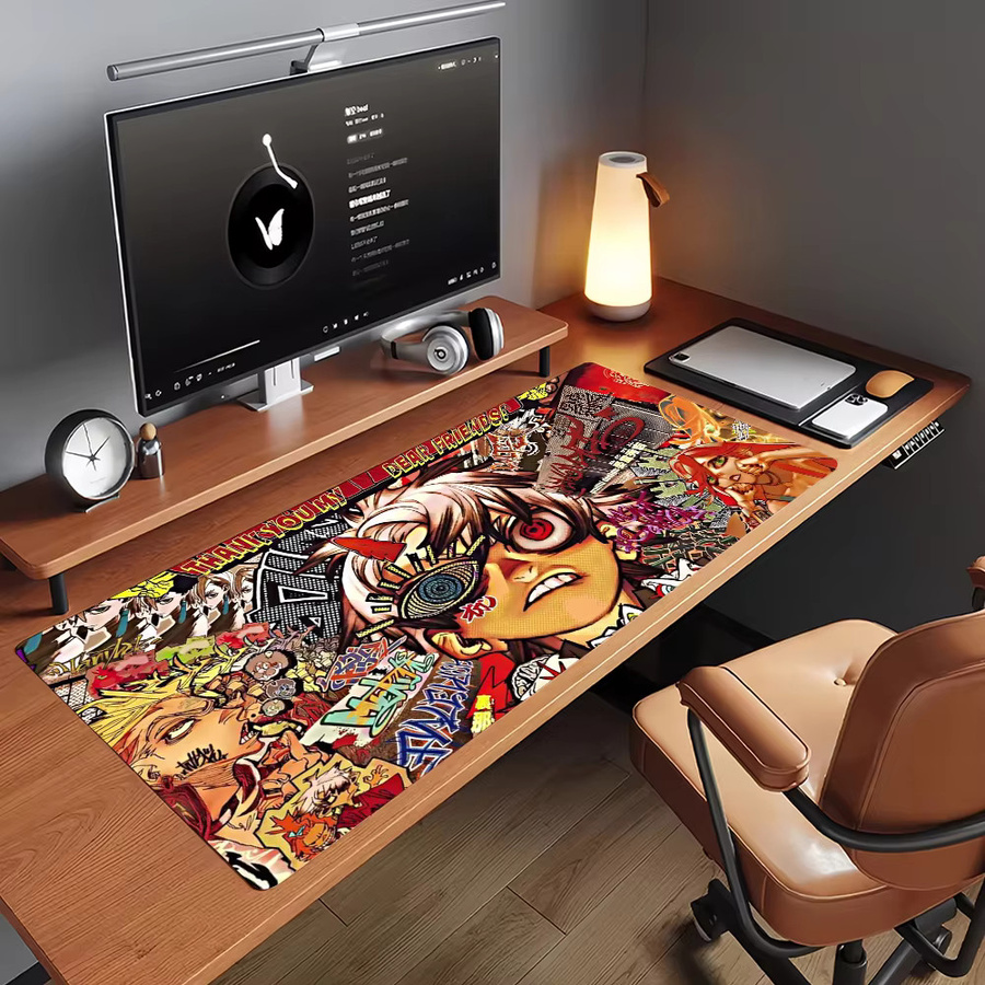 Anime G-Gachiakuta Mauspad in Multicolour, rutschfeste Gamer-Schreibtischunterlage für Laptop und Büro - Bild 2