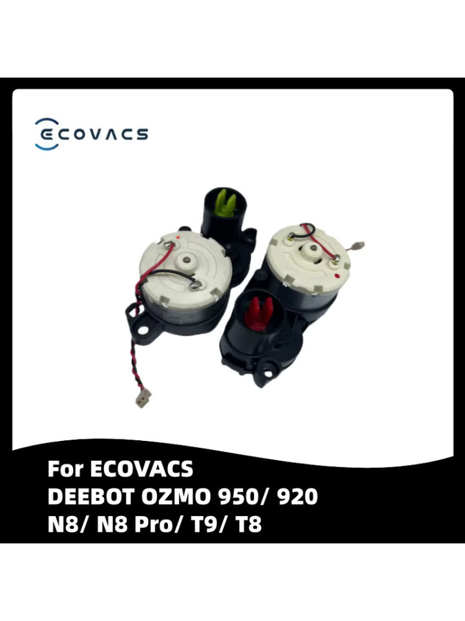 Ecovacs Ersatzteil Seitenbürste mit Motor für Deebot Ozmo 950 920 N8 N8 Pro T9 T8 Roboterstaubsauger in Grün - Bild 3