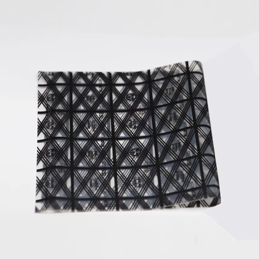 Antistatische ESD-Abschirmbeutel aus Kunststoff mit Netzgitter-Struktur, transparent, B/H: 18 x 26 cm - Bild 2