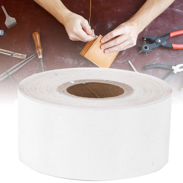 KaiSai Heißprägefolie Weiß für Papier, Leder und Stoff, Breite: 3 cm, Länge: 120 m - Bild 1