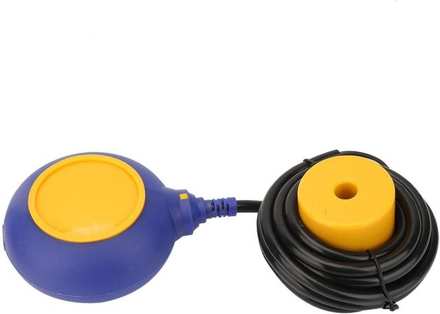 Meterk Schwimmerschalter Wasser Flüssigkeitsstandregler mit 3 Meter Kabel in Gelb - Bild 1