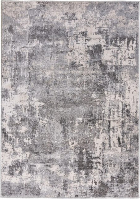 Flair Rugs Kurzflorteppich Wonderlust in Grau mit abstraktem Design, B/T: 200 x 290 cm - Bild 1