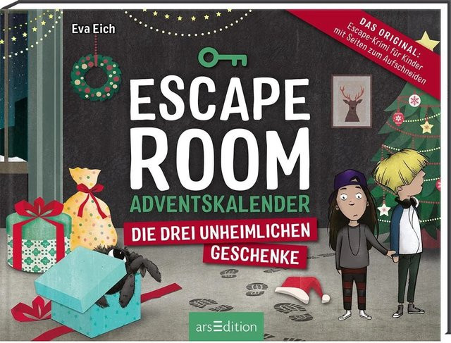 Escape Room. Der Adventskalender für Kinder von Eva Eich, Kinderbuch - Bild 1