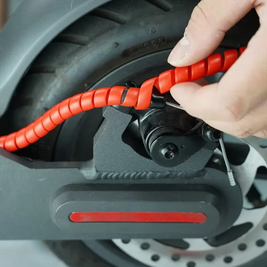 Xiaomi Anti-Verwicklungs-Schutzhülle für Scooter-Verkabelung in Gelb für M365 Ninebot ES Serie Max G30 - Bild 2