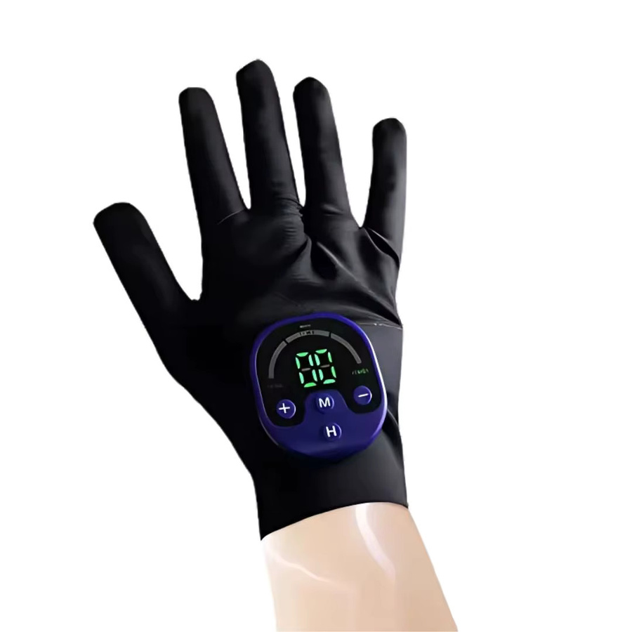 emsa EMS-Handschuhe für Pferde zur elektrischen Muskelstimulation in Schwarz - Bild 4