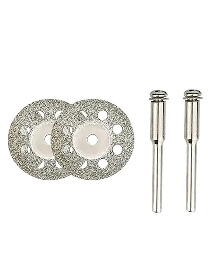 KOQZM Kreissäge Klinge für Metall, 22mm Trennscheibe für Dremel und elektrische Schleifwerkzeuge, Silber - Bild 5