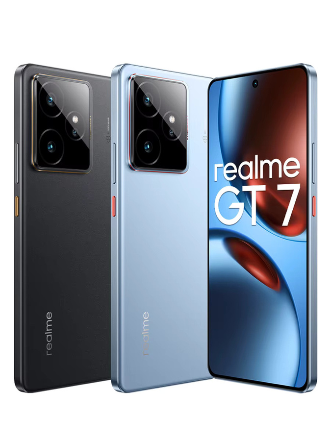 Realme GT 7 5G Smartphone in Blau mit Dimensity 9400e Chipsatz, 6,78 Zoll 120 Hz 1,5 K AMOLED-Display, 7000 mAh Akku, 120 W Ladung und 50 MP Sony Kamera - Bild 5