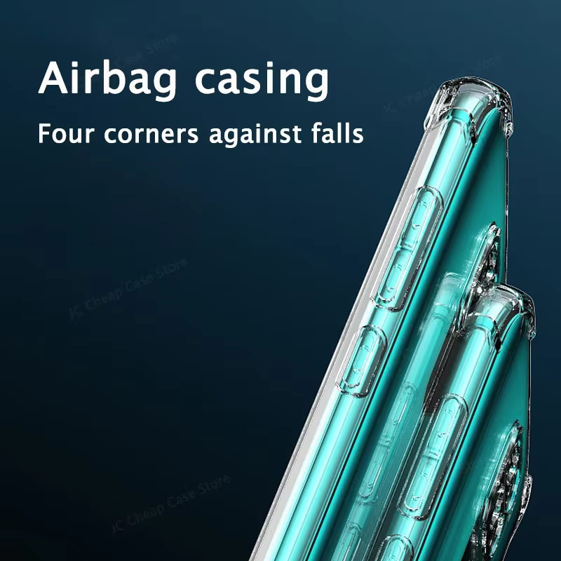 Stoßfeste transparente TPU Handyhülle für Samsung Galaxy M33, M34, M14 und M54 5G - Bild 2