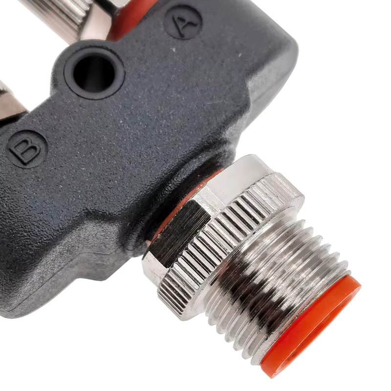 CNMAWAY M12 Sensor Stecker Wasserdicht Y-Verzweigung A-Code 4-5 Pin Schwarz - Bild 3