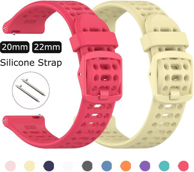 Xiaomi Uhrenarmband, Silikon, 22 mm - Bild 1