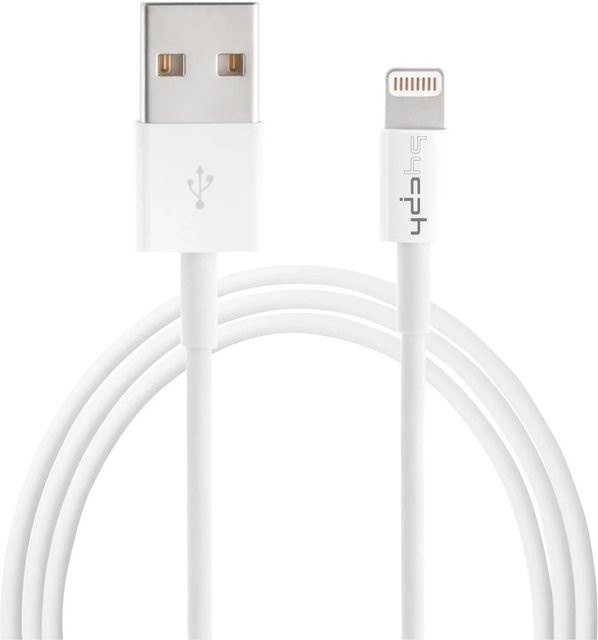 Apple USB 2.0 Ladekabel mit Lightning Connector und USB-A Anschluss in Weiß, Länge: 3 m - Bild 1