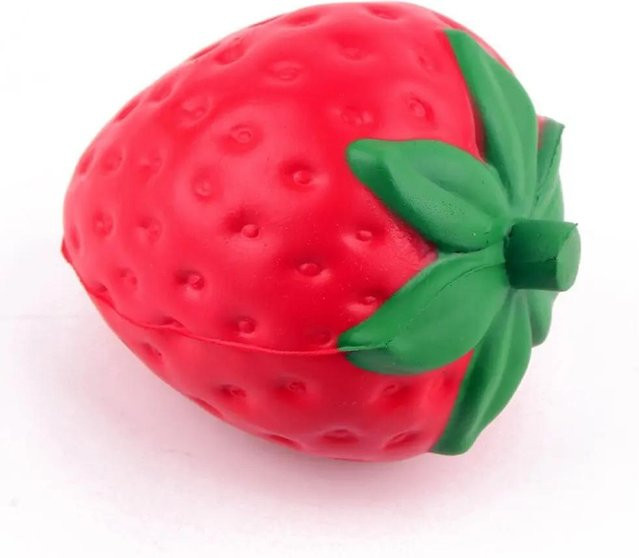 Binchi Fitness Erdbeer Squishy, Langsam Aufgehend, Antistress, Fidget Spielzeug - Bild 1