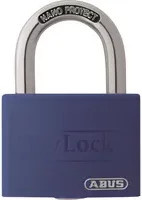 ABUS Vorhangschloss T65AL myLock aus Aluminium in Blau - Bild 1