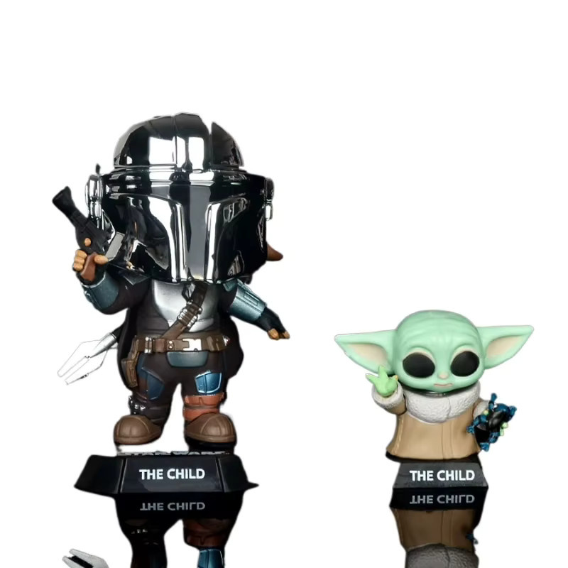 Bandai Star Wars Die Mandalorianer Baby Grogu, Actionfigur, 10 cm - Bild 4