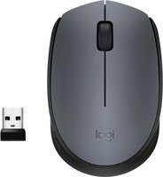 Logitech M170 Wireless Maus in Grau und Schwarz mit USB-A Empfänger - Bild 1