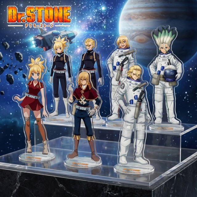 Schlüsselanhänger Dr. Stone Acryl-Ständer, Unisex - Bild 1