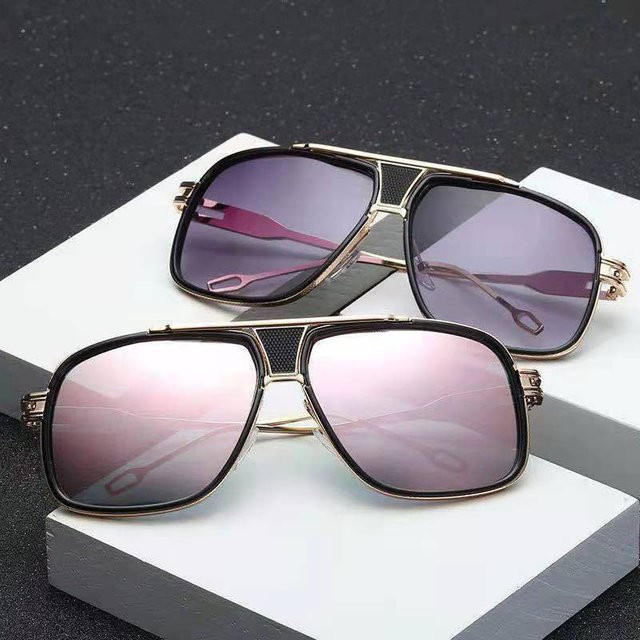 MDOD Sonnenbrille Aviator, Vollrand, Metall, Herren, verspiegelt - Bild 1