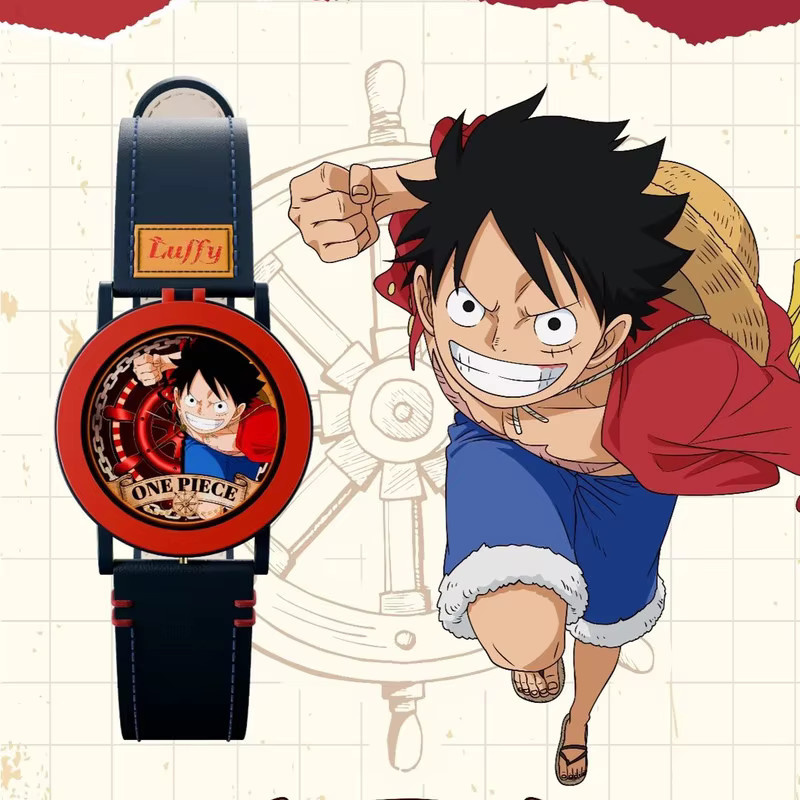Bandai One Piece Anime Uhr, Luffy Usopp, Blindbox - Bild 2