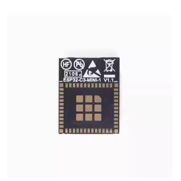 Espressif ESP32-C3-MINI-1-N4 Wireless-Modul mit 2,4 GHz WiFi und Bluetooth BLE5.0 in Schwarz - Bild 2